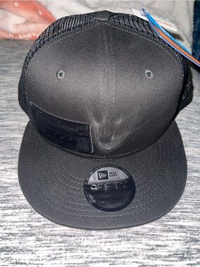 Troy Lee Designs Team KTM Snapback Hat Stick Visor Snapback Baseball Cap